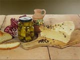 Pecorino pepato e olio